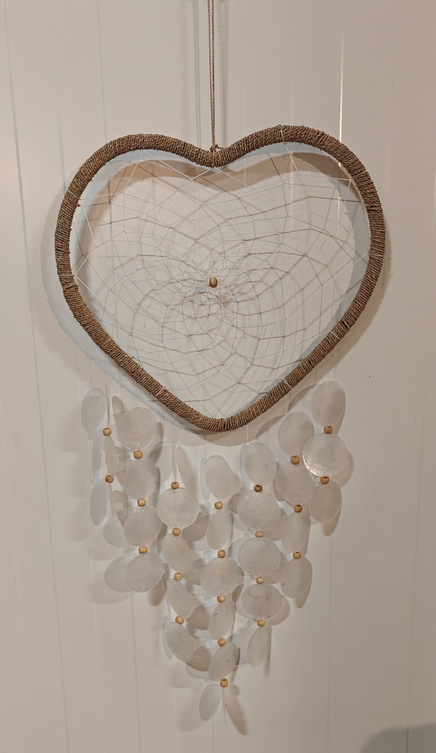 425097 Gong hanger hart vorm 20cm
