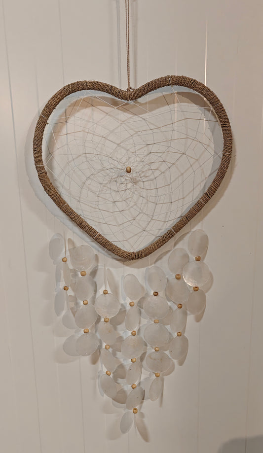 425097 Gong hanger hart vorm 20cm