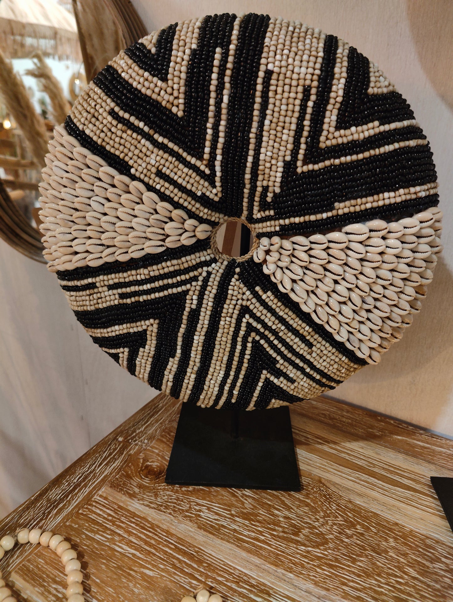 BF 312 Deco zwart met beige
